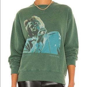 Anine Bing Ramona Sweatshirt AB x TO BOWIE - Size small